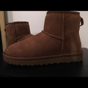 Classic Mini Chestnut Ugg boots